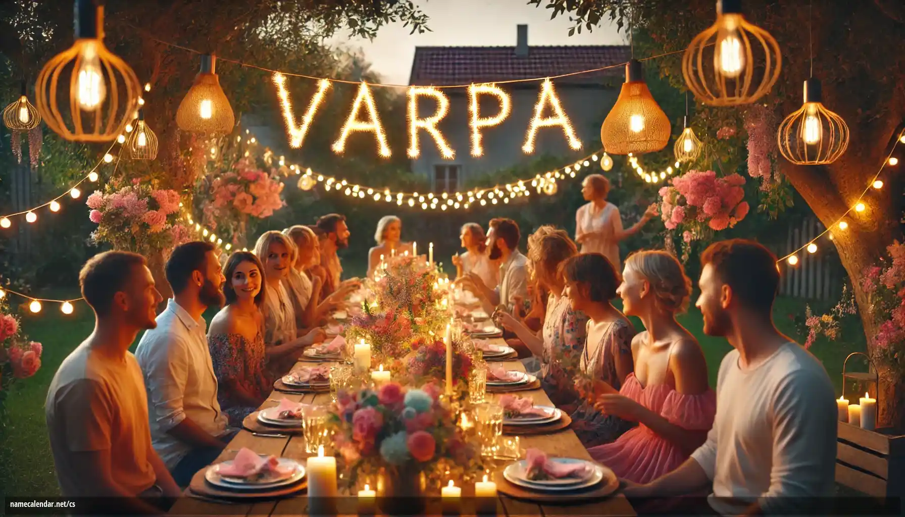 Oslava jmenin a jmenin - Varpa