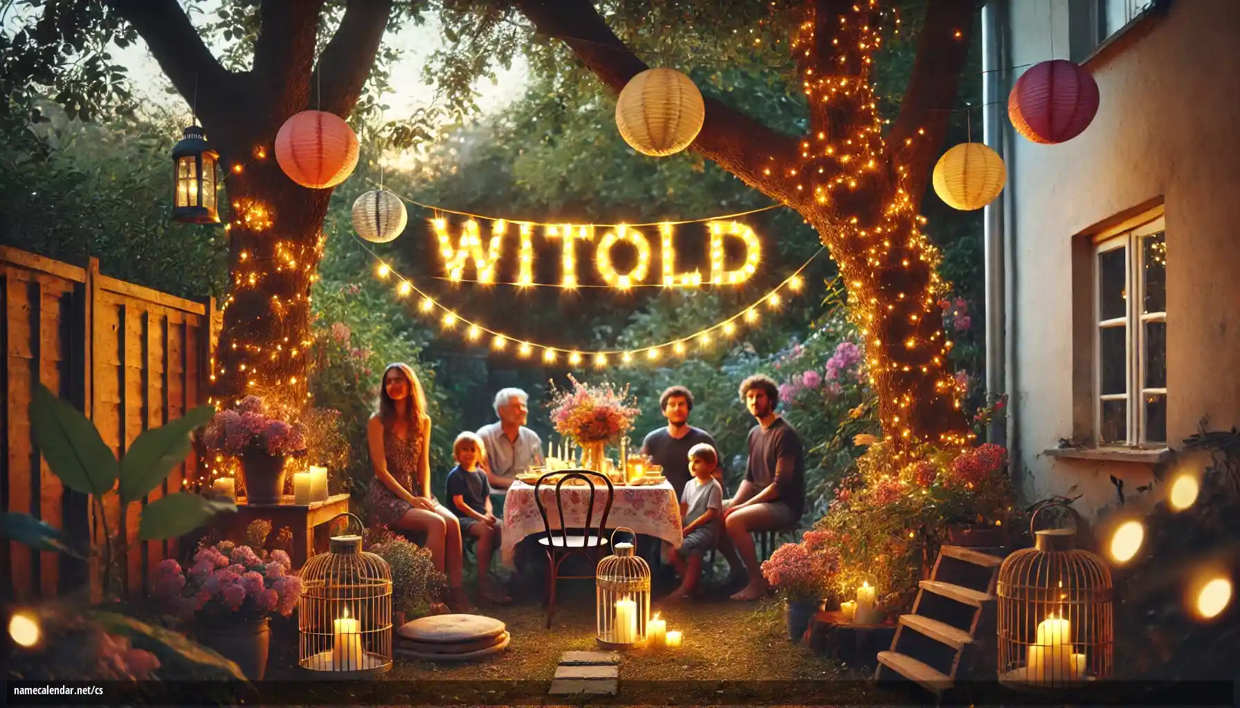 Oslava jmenin a jmenin - Witold