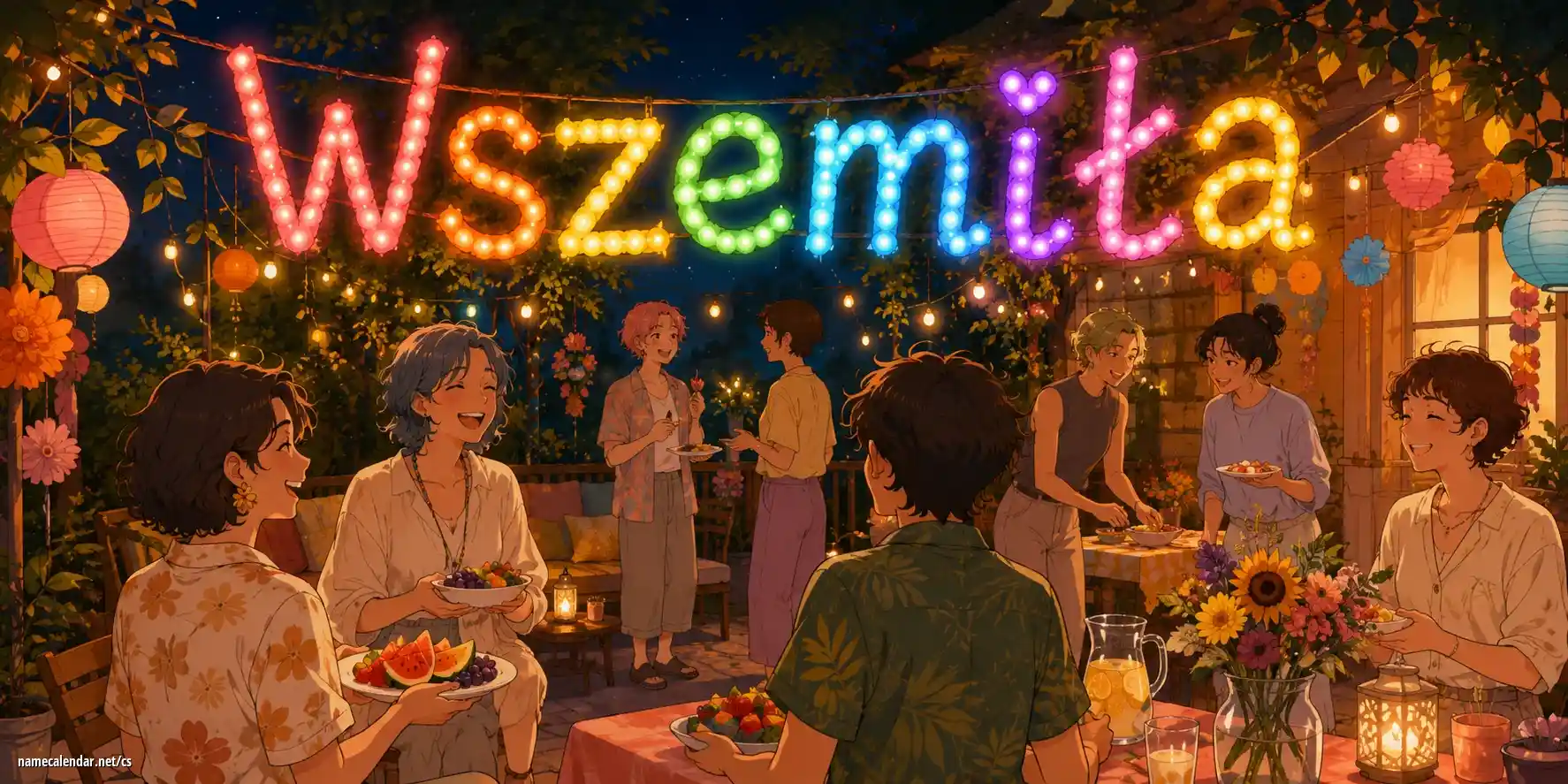 Oslava jmenin a jmenin - Wszemiła