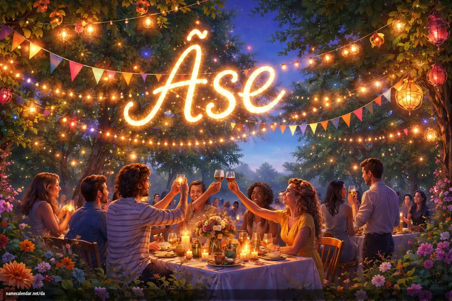 Fejring af navnedag og navn - Åse