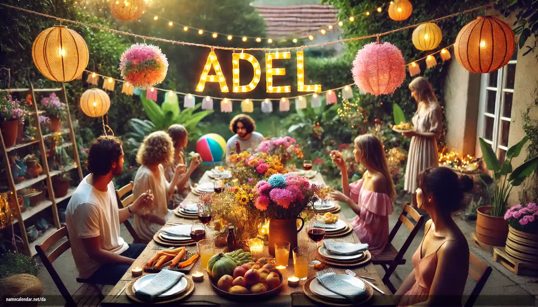 Fejring af navnedag og navn - Adel