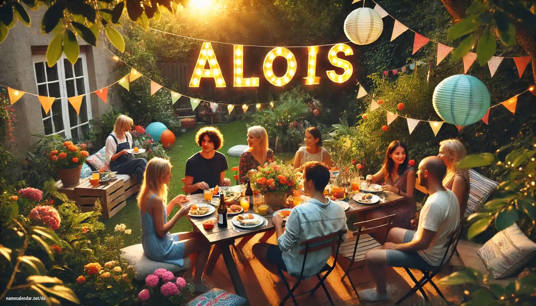 Fejring af navnedag og navn - Alois