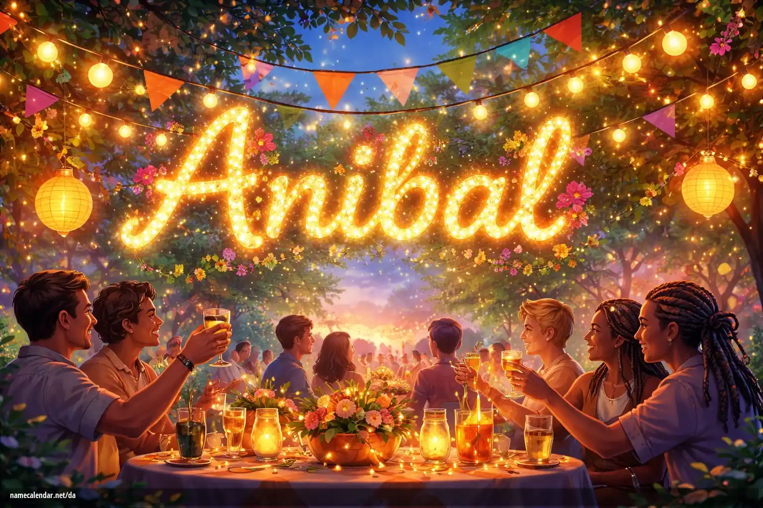 Fejring af navnedag og navn - Anibal