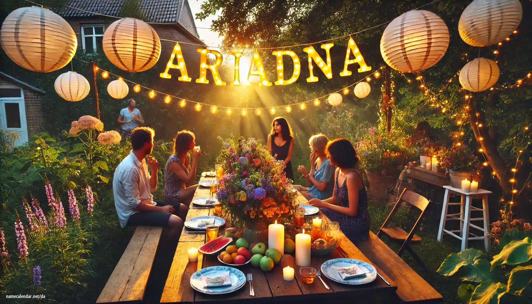 Fejring af navnedag og navn - Ariadna