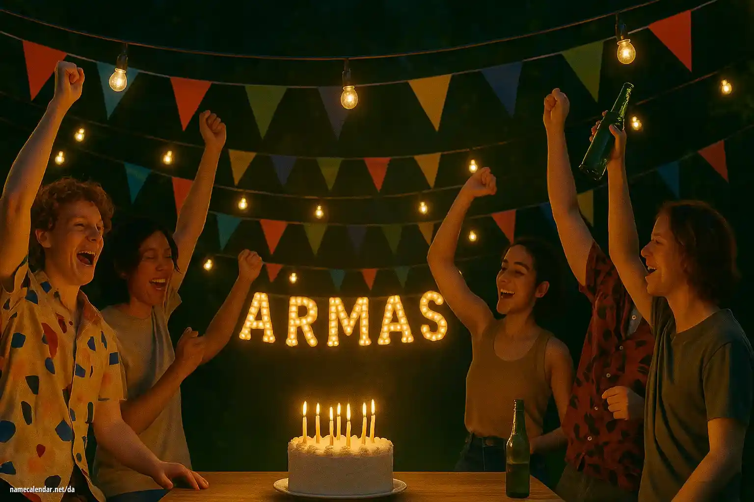 Fejring af navnedag og navn - Armas