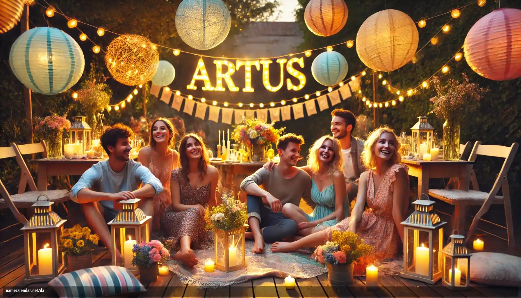 Fejring af navnedag og navn - Artus