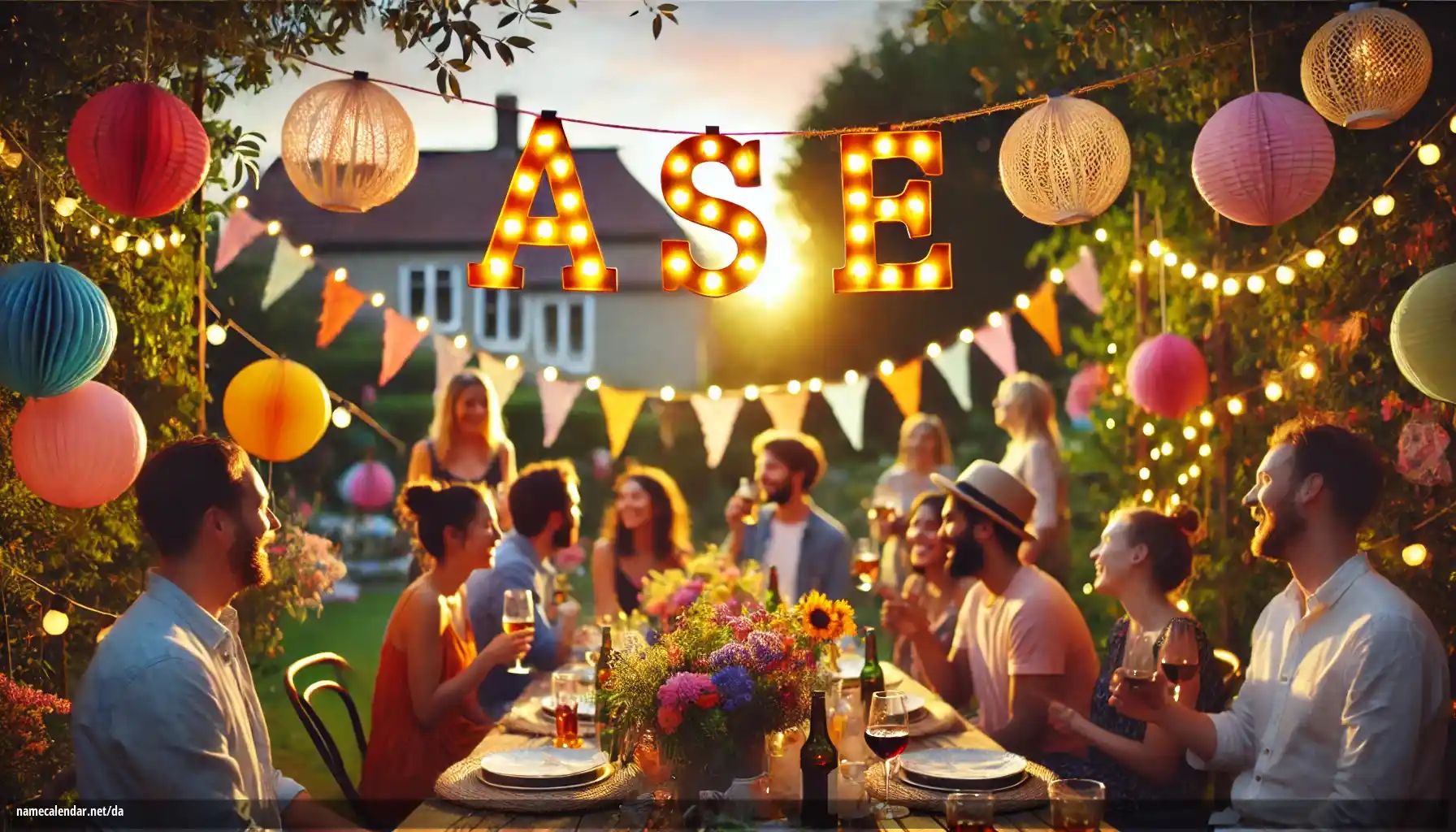 Fejring af navnedag og navn - Ase