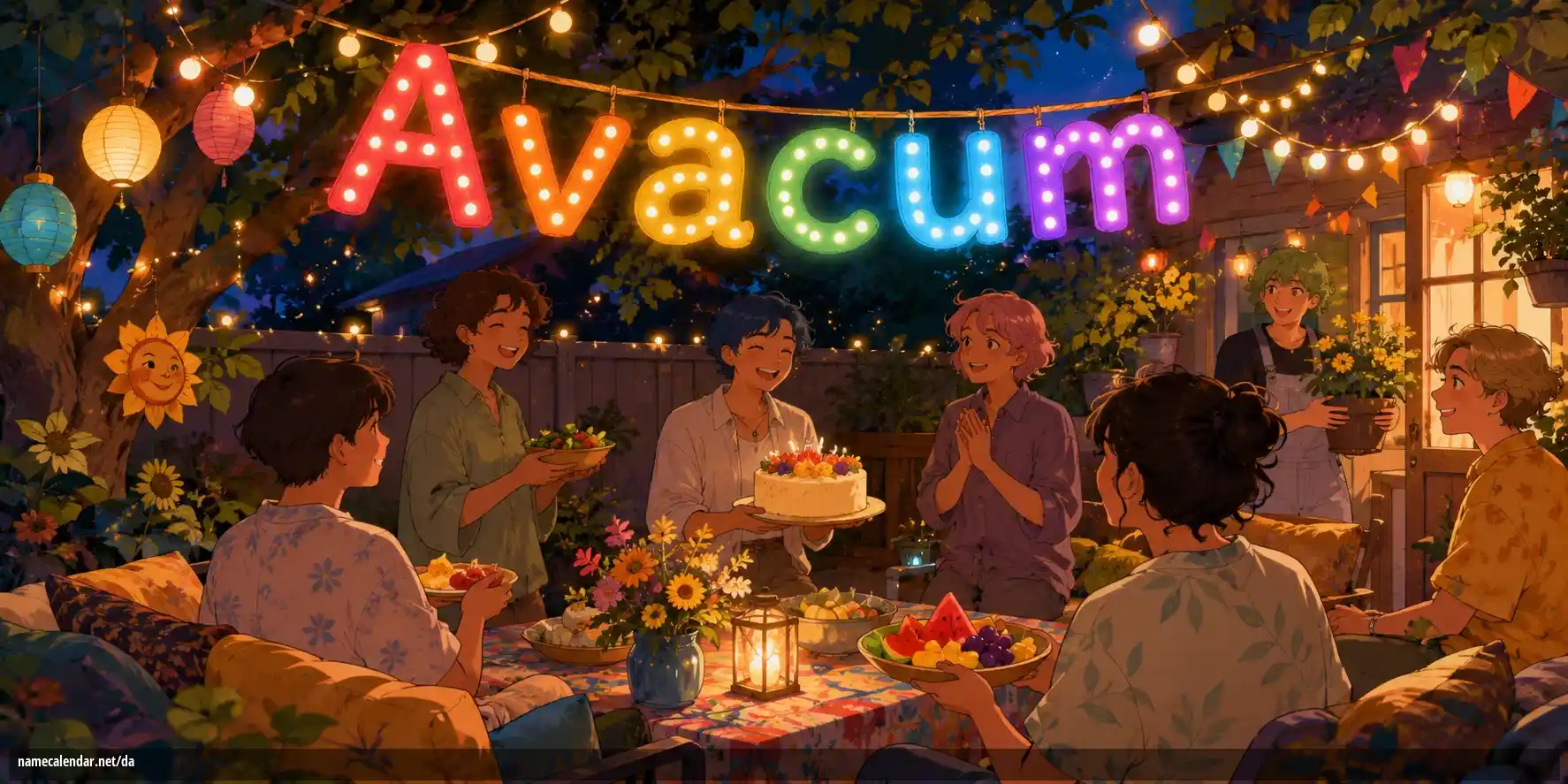 Fejring af navnedag og navn - Avacum