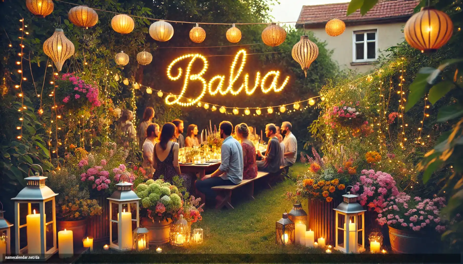 Fejring af navnedag og navn - Balva