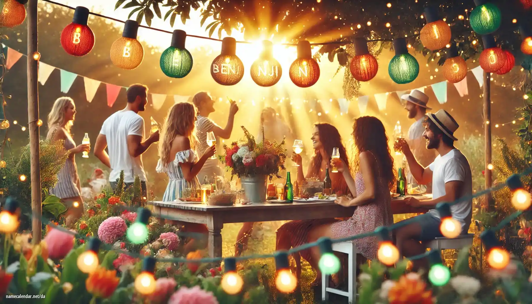 Fejring af navnedag og navn - Benji