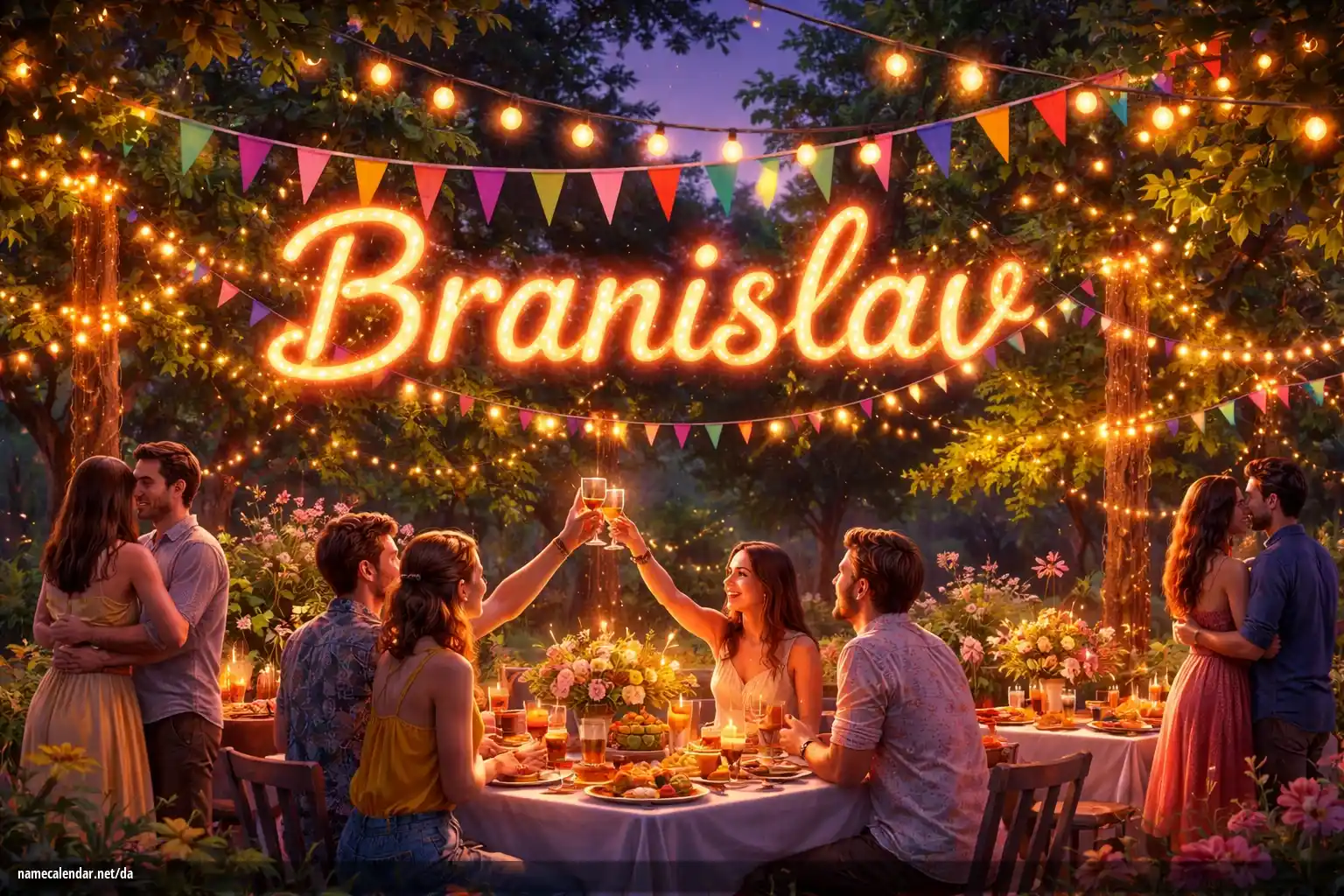 Fejring af navnedag og navn - Branislav
