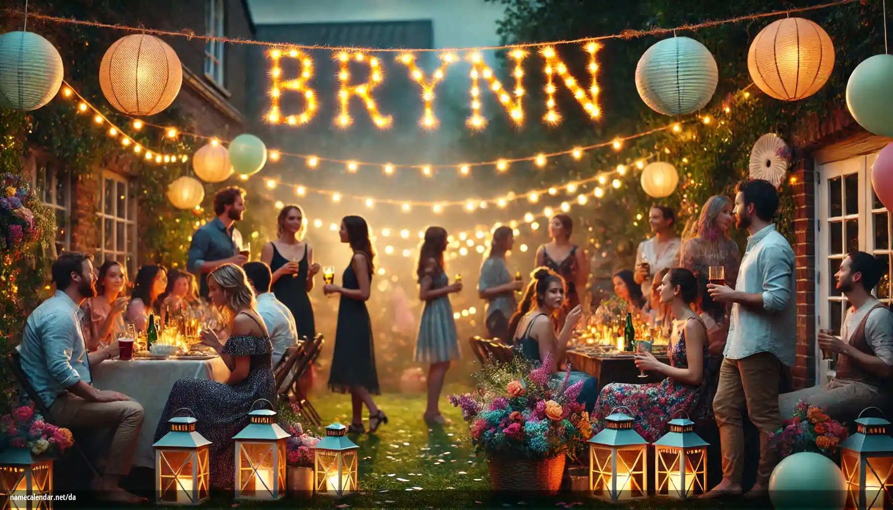 Fejring af navnedag og navn - Brynn