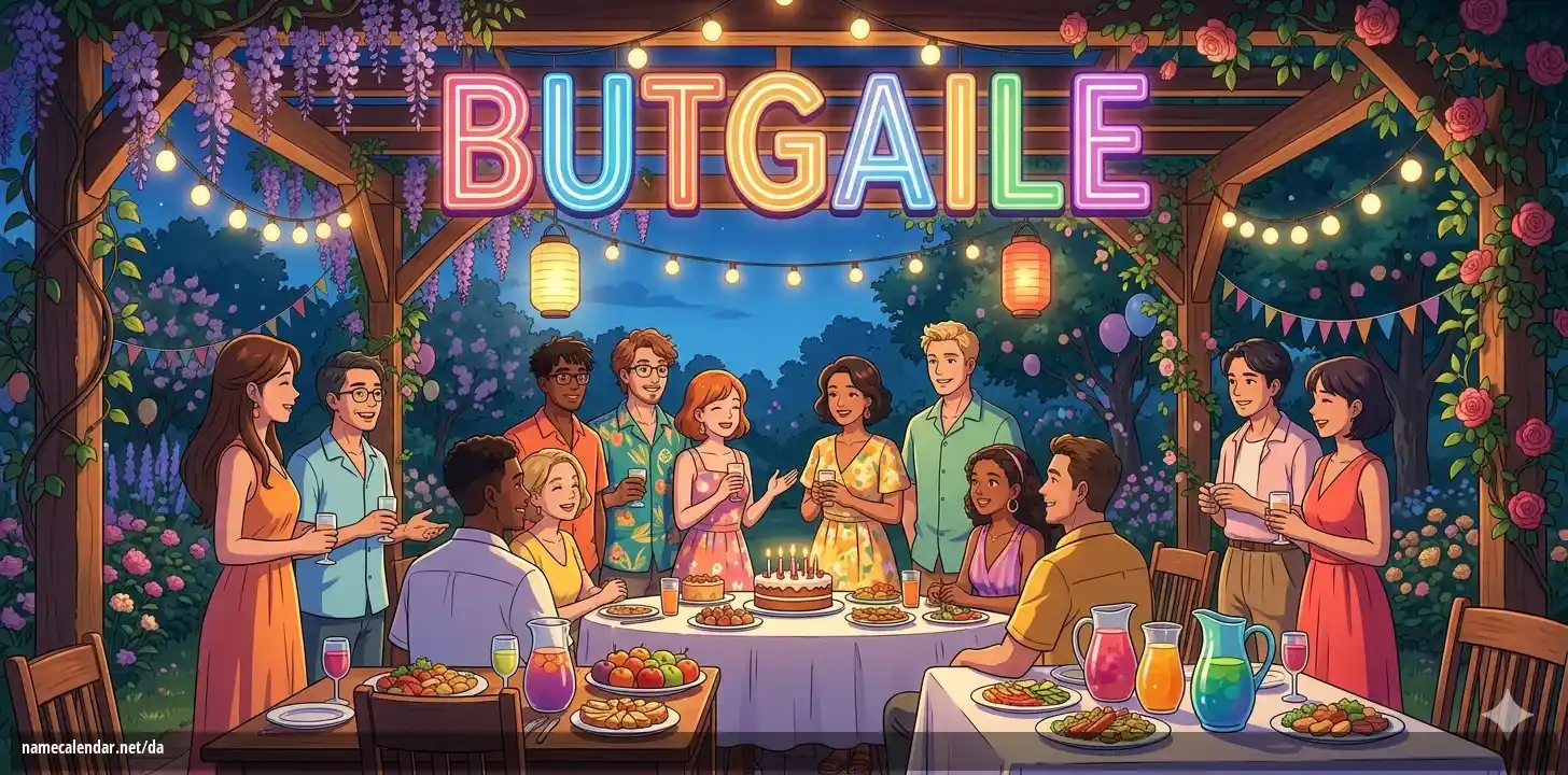 Fejring af navnedag og navn - Butgaile