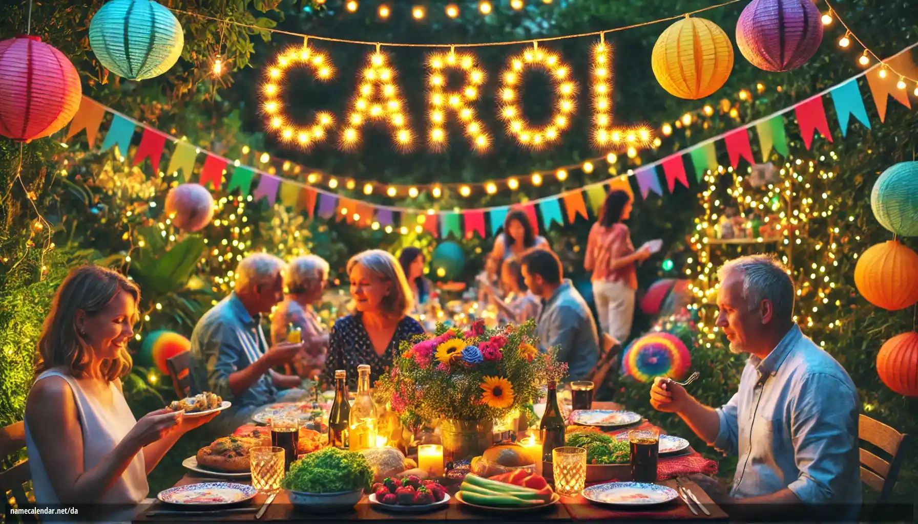 Fejring af navnedag og navn - Carol