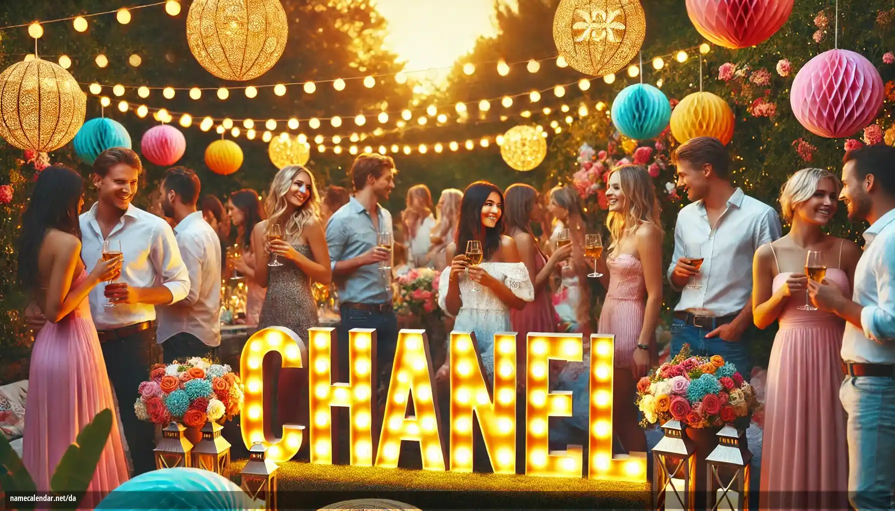 Fejring af navnedag og navn - Chanel
