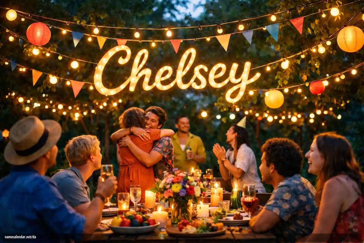 Fejring af navnedag og navn - Chelsey