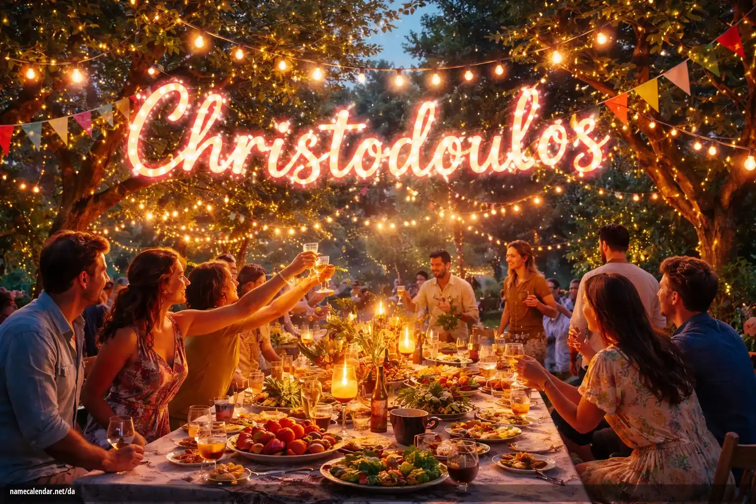 Fejring af navnedag og navn - Christodoulos