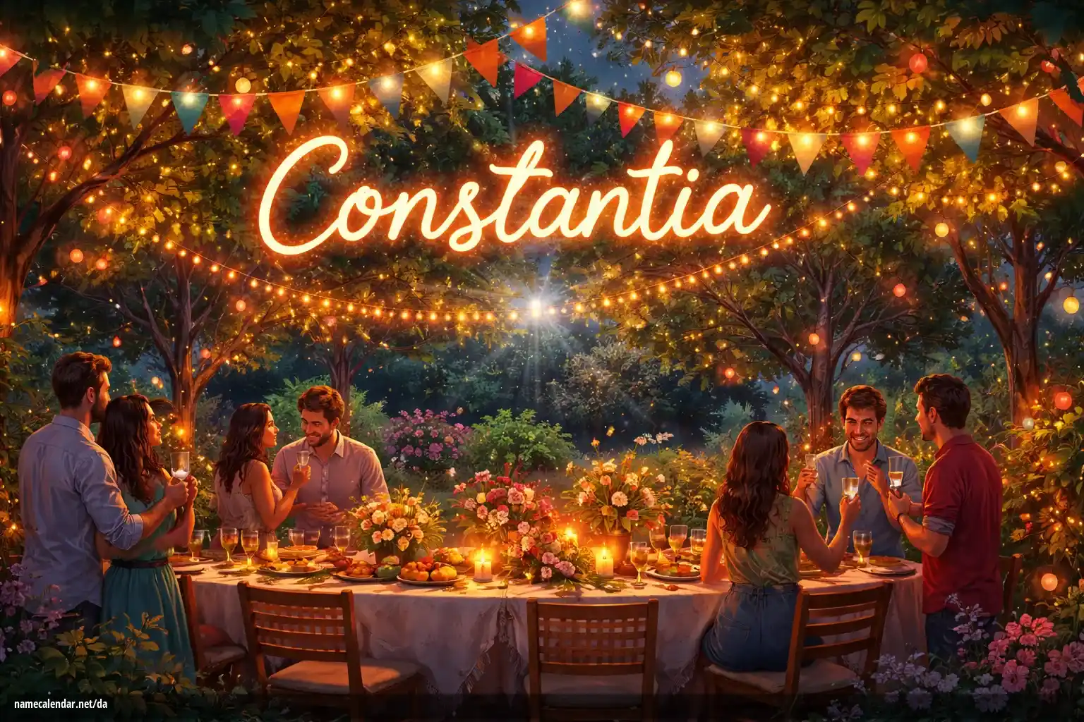 Fejring af navnedag og navn - Constantia