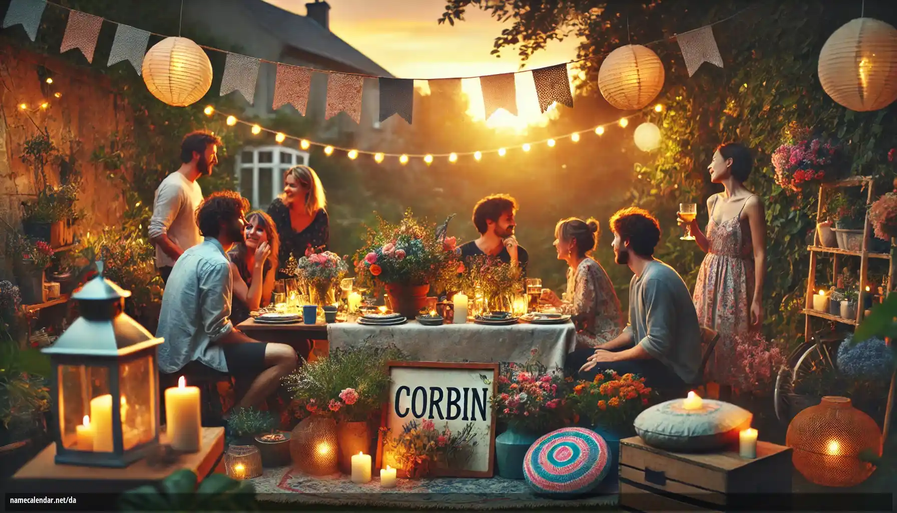 Fejring af navnedag og navn - Corbin