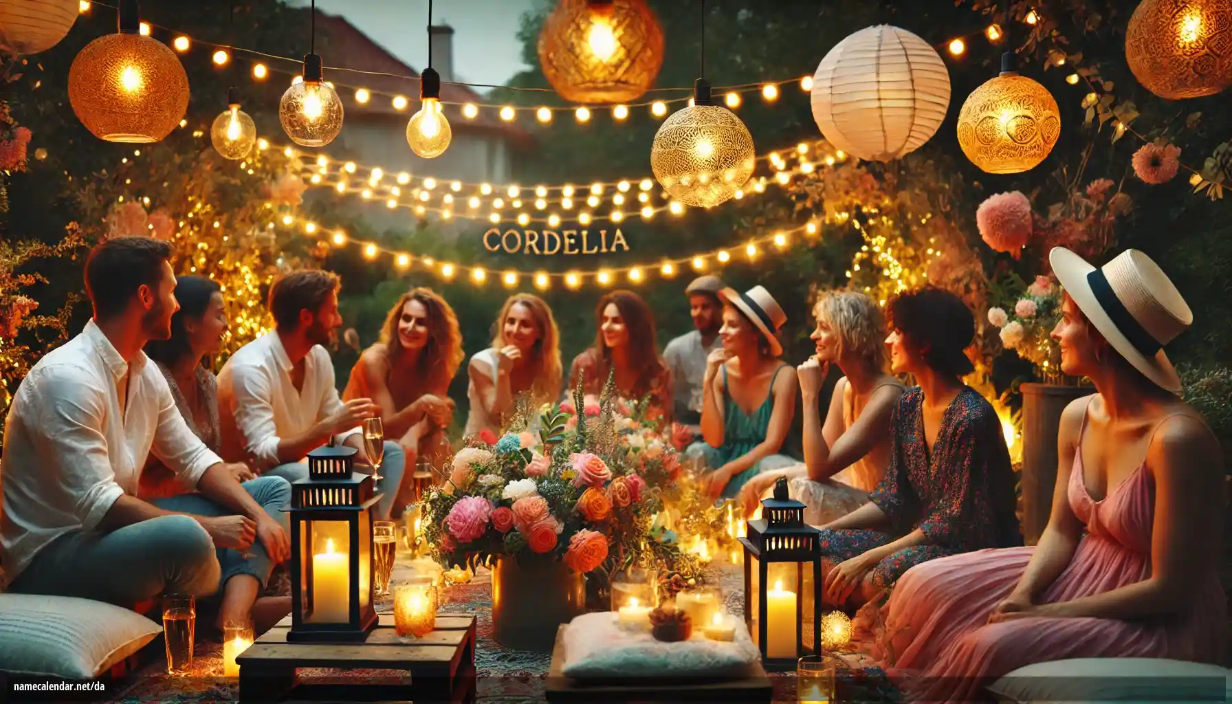 Fejring af navnedag og navn - Cordelia