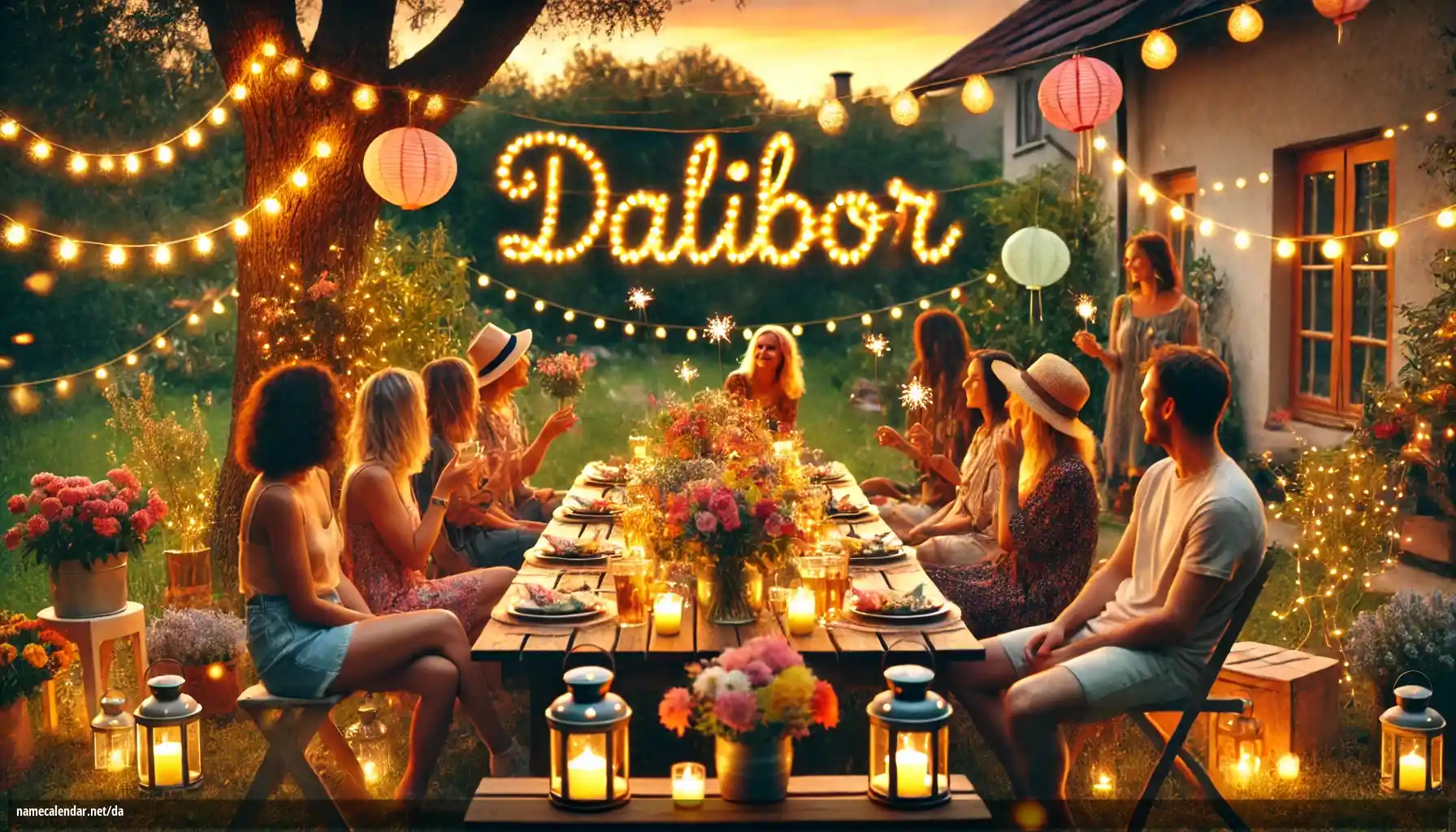 Fejring af navnedag og navn - Dalibor