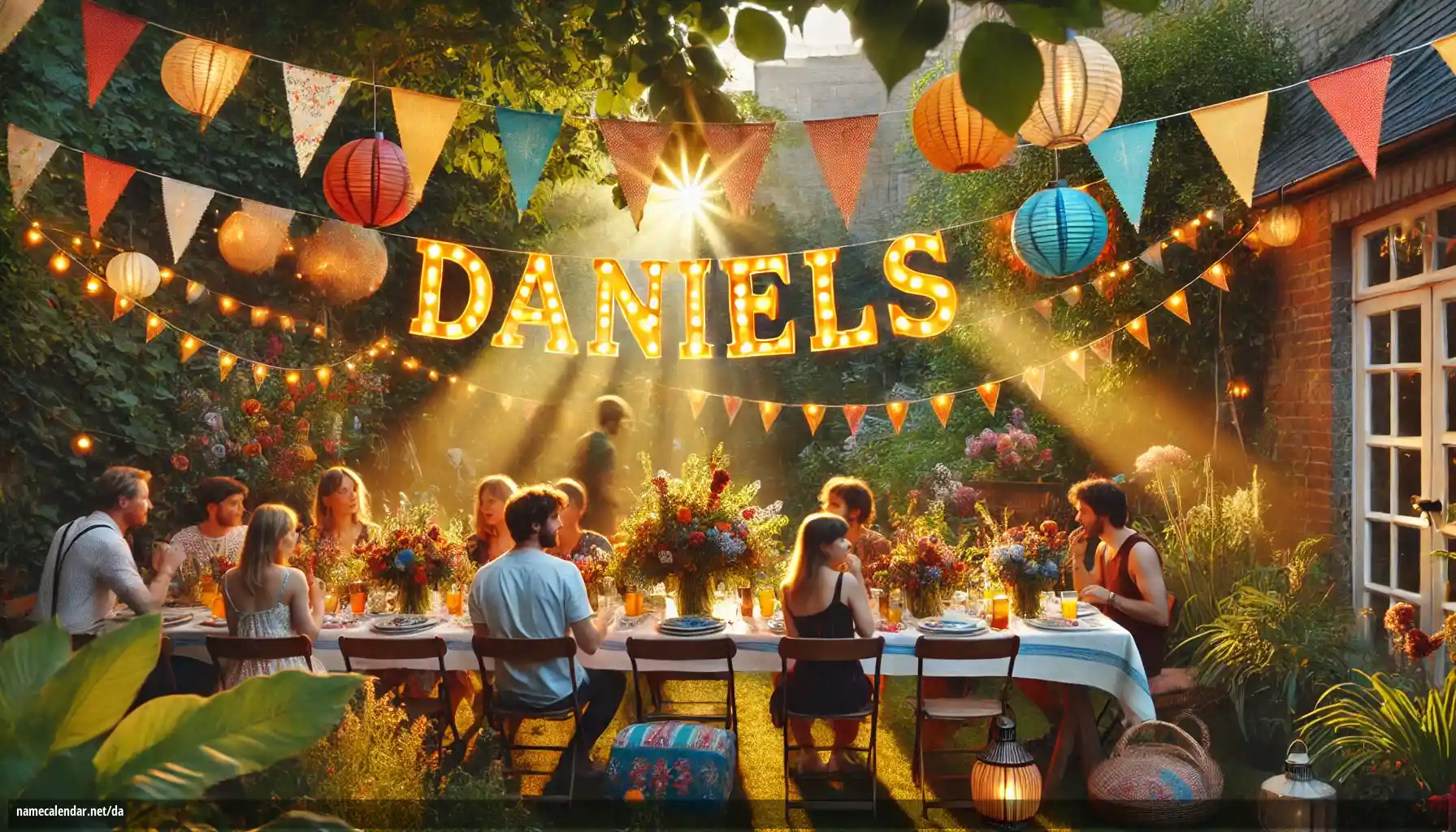 Fejring af navnedag og navn - Daniels