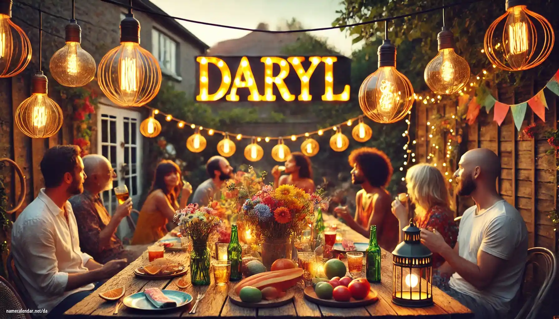 Fejring af navnedag og navn - Daryl