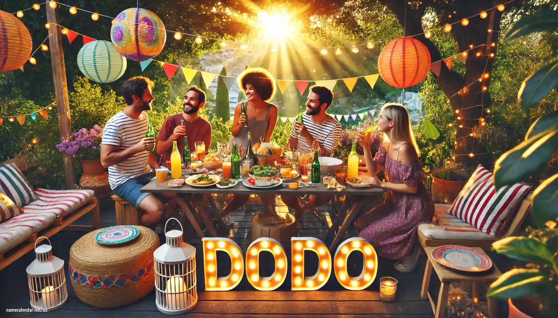 Fejring af navnedag og navn - Dodo