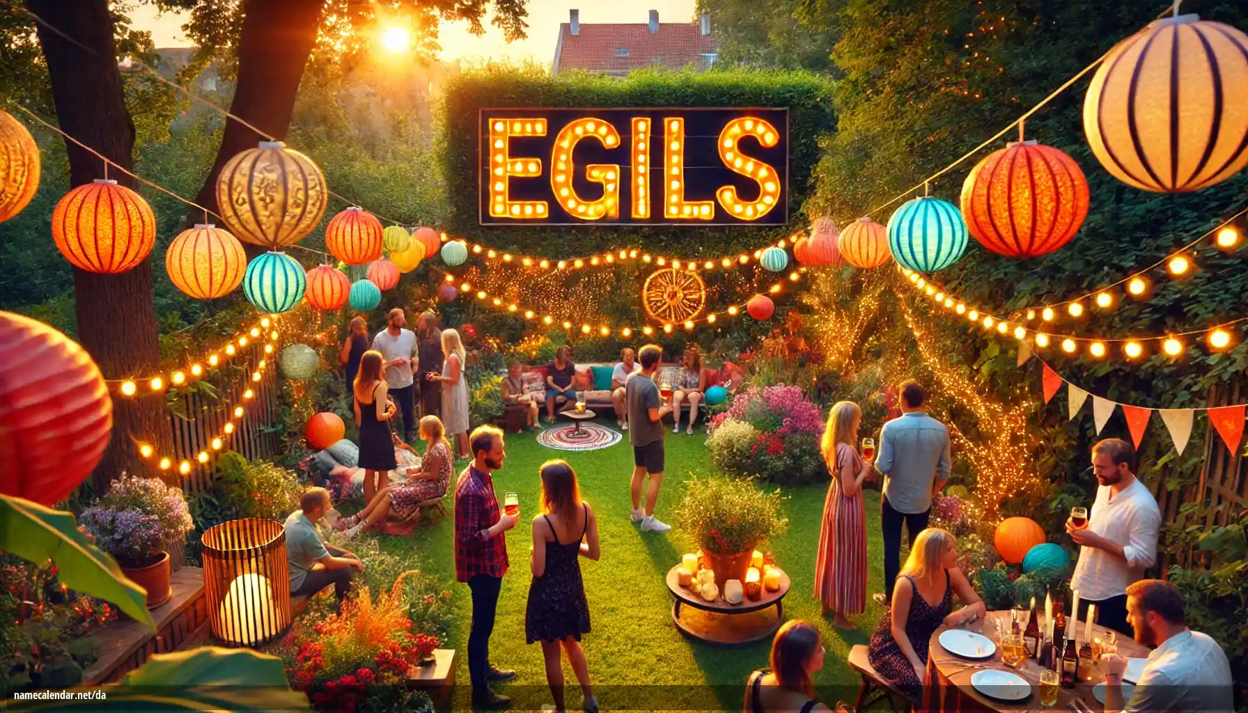 Fejring af navnedag og navn - Egils