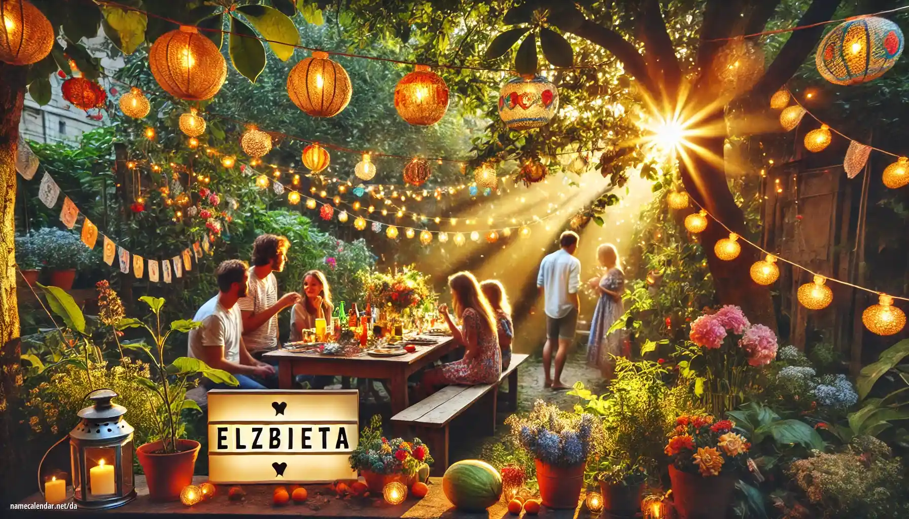 Fejring af navnedag og navn - Elżbieta