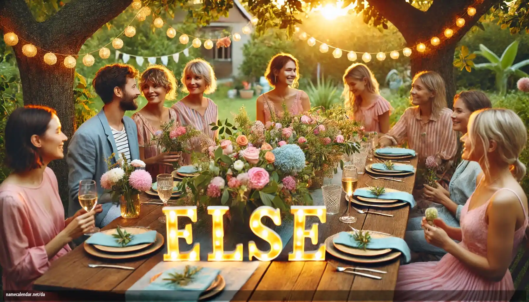 Fejring af navnedag og navn - Else