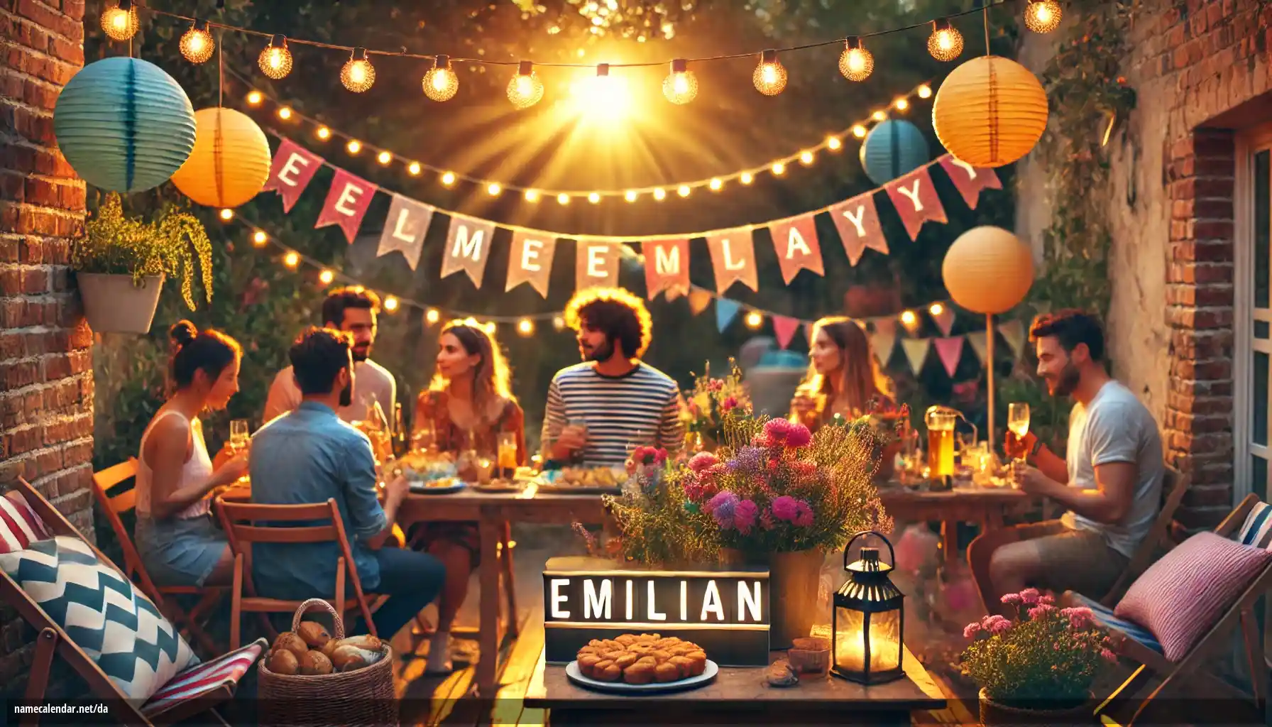 Fejring af navnedag og navn - Emilian