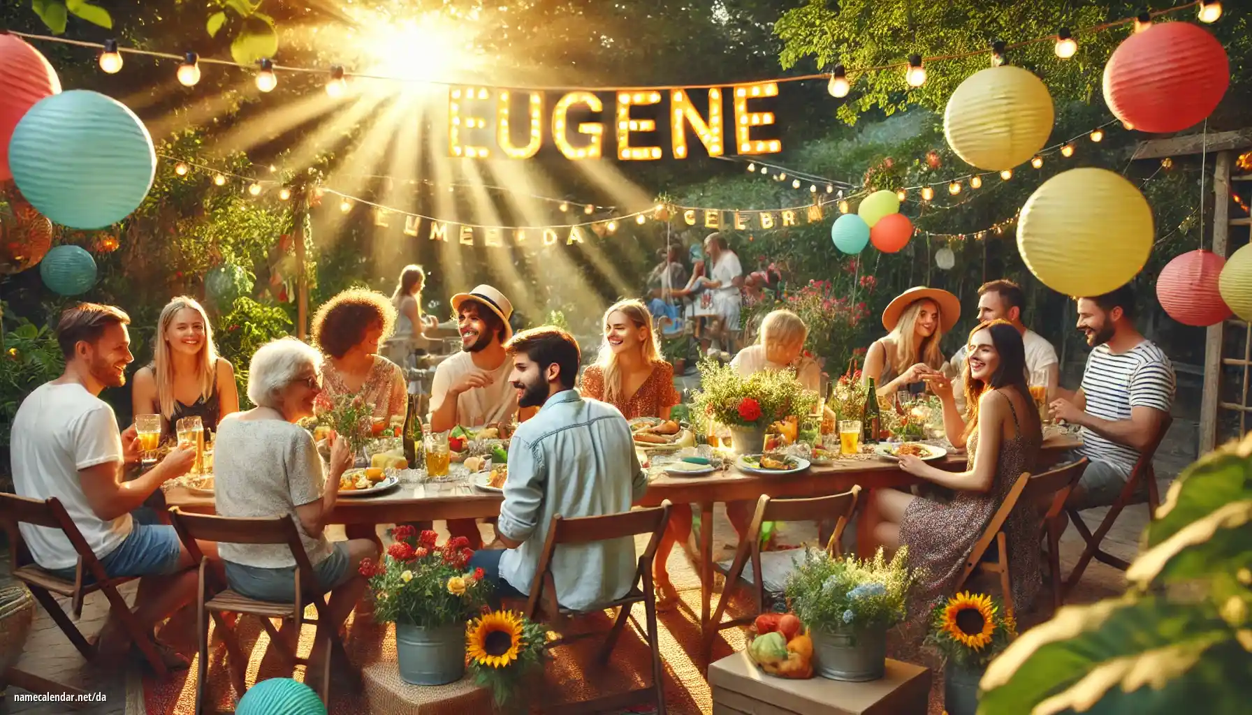 Fejring af navnedag og navn - Eugène