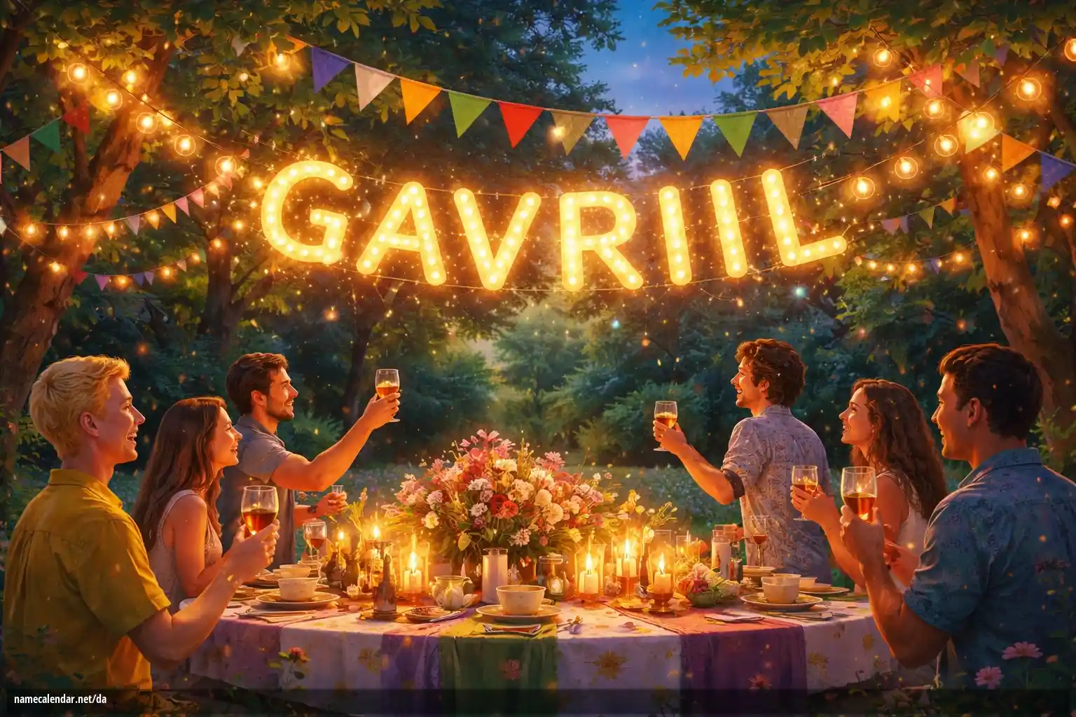 Fejring af navnedag og navn - Gavriil