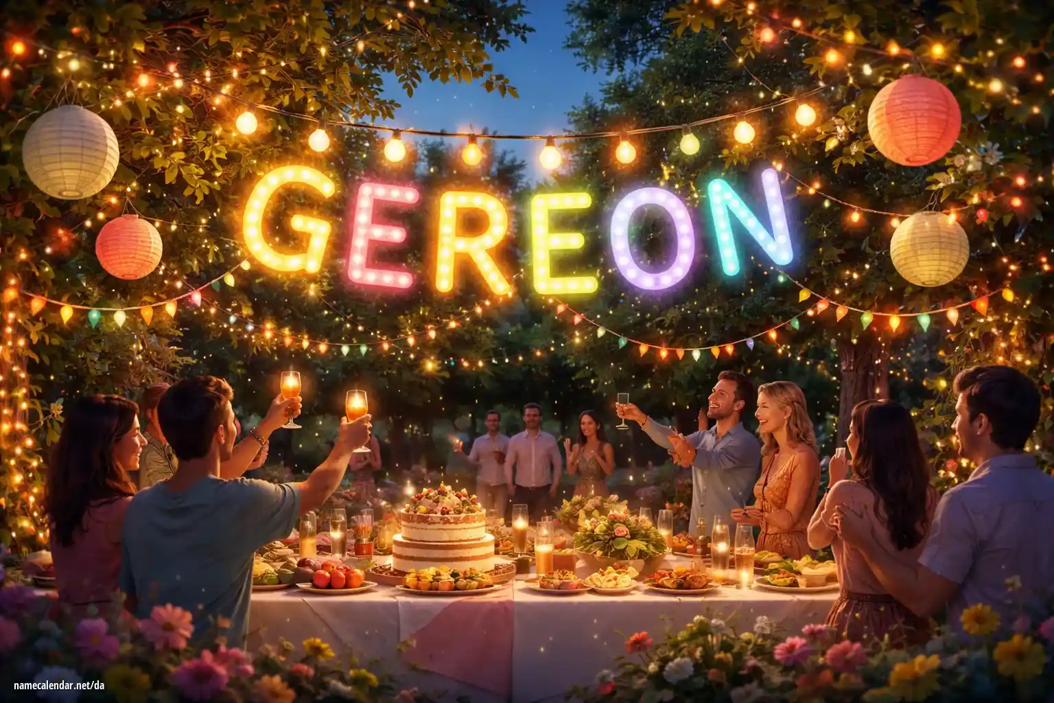 Fejring af navnedag og navn - Gereon
