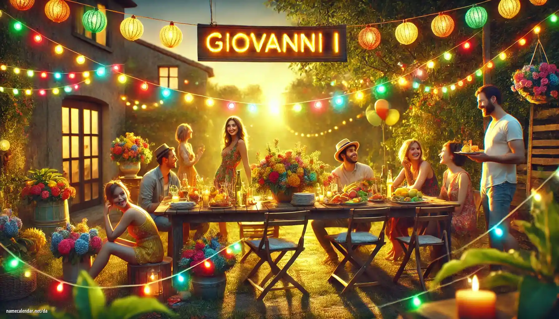 Fejring af navnedag og navn - Giovanni I