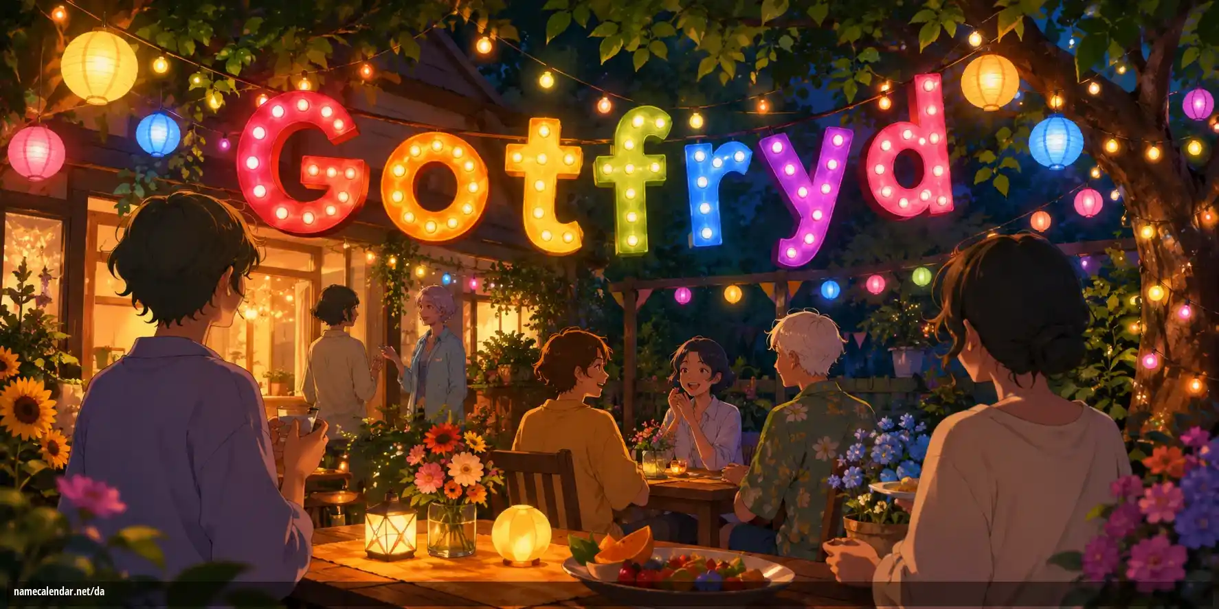 Fejring af navnedag og navn - Gotfryd