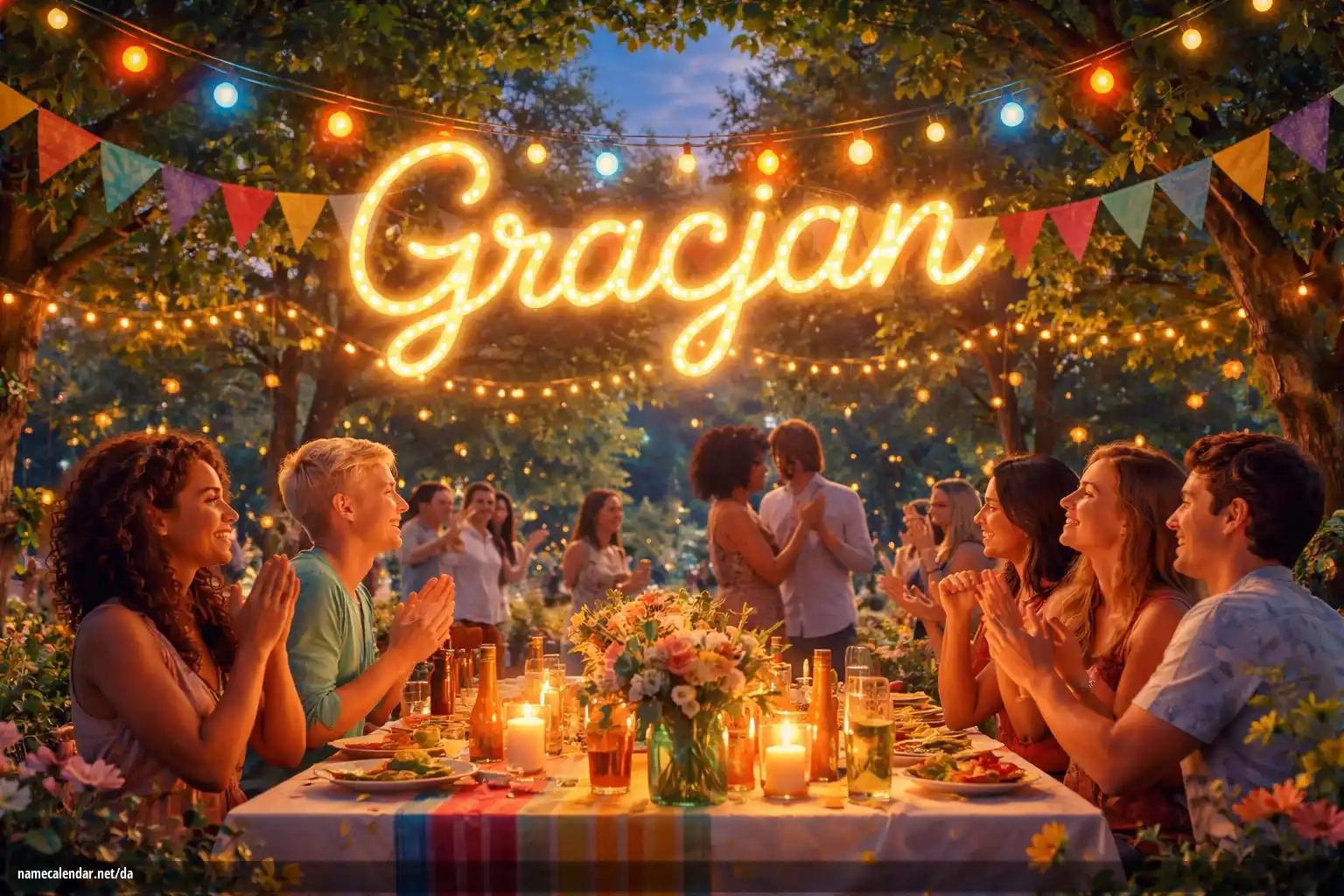 Fejring af navnedag og navn - Gracjan