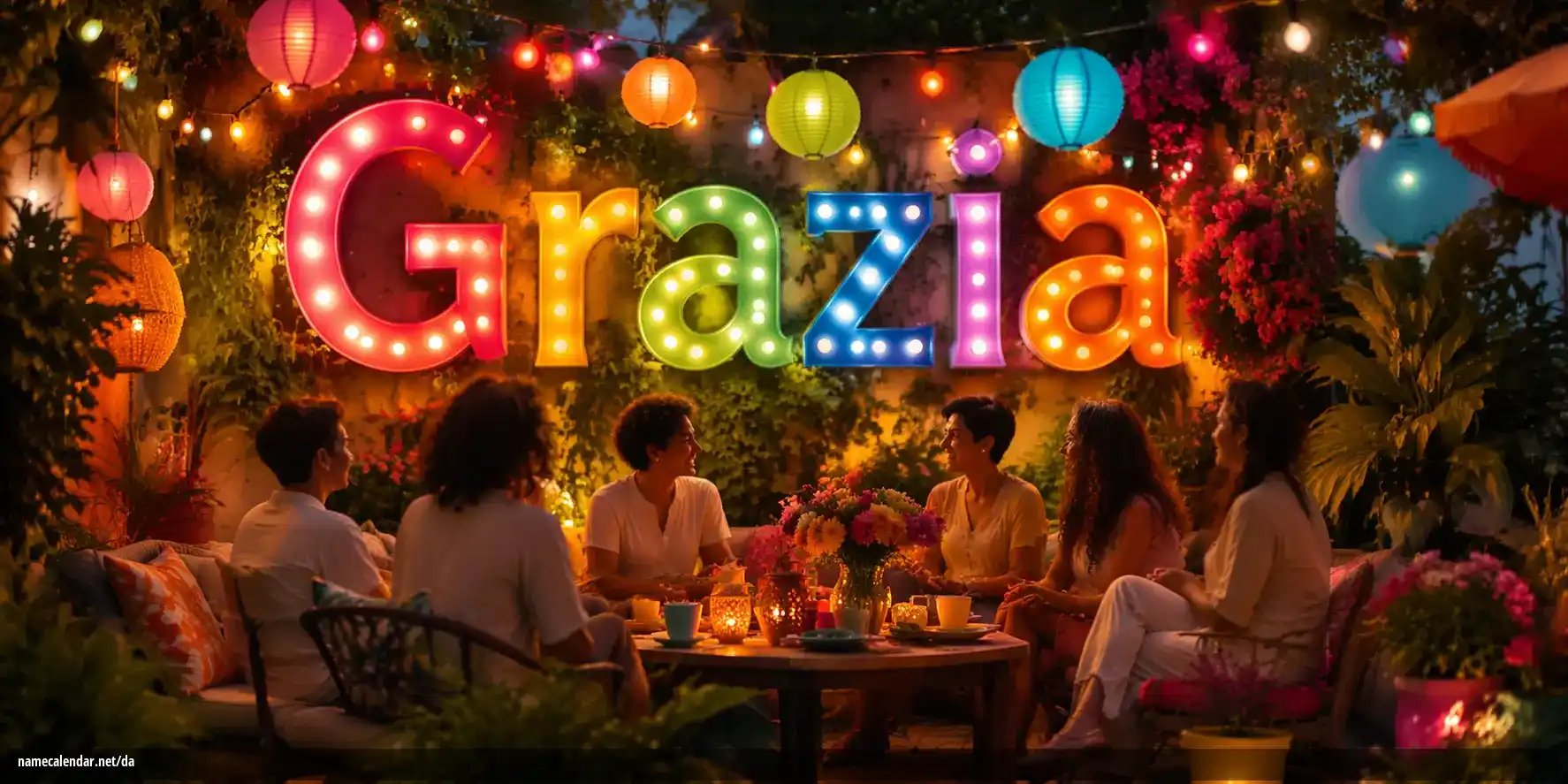 Fejring af navnedag og navn - Grazia