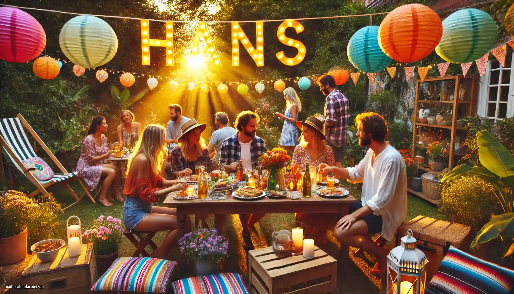 Fejring af navnedag og navn - Hans