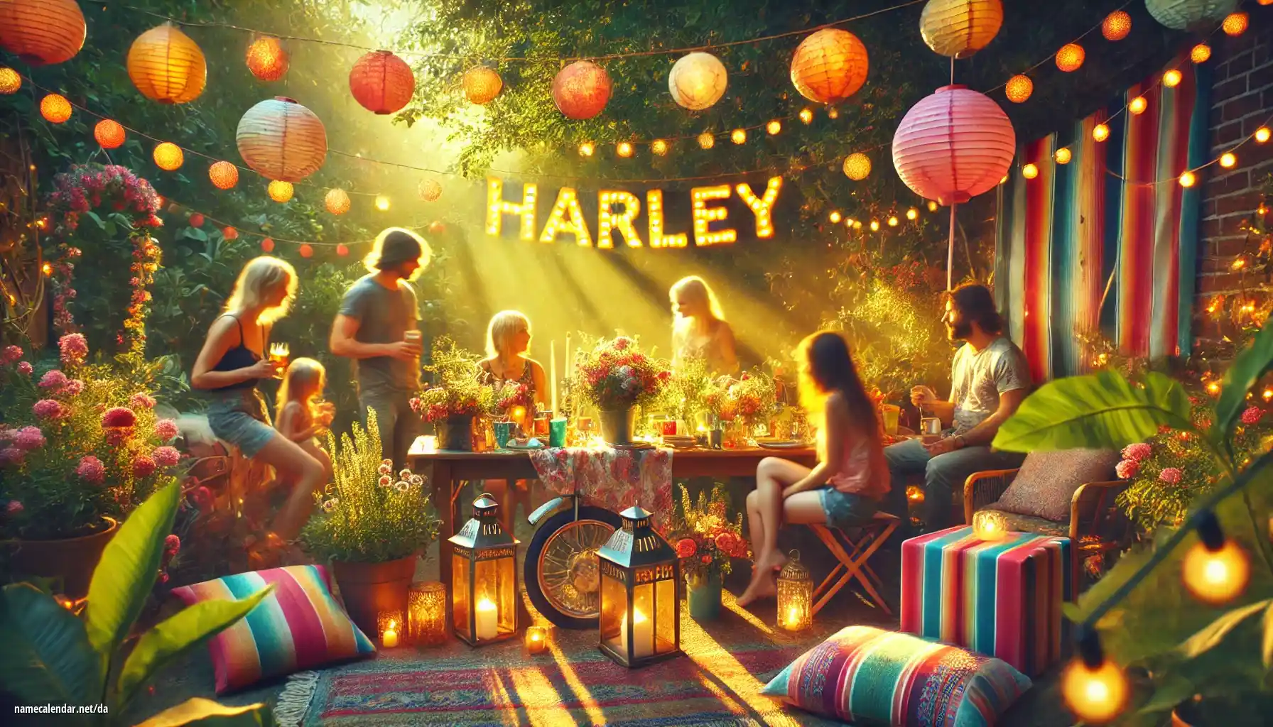 Fejring af navnedag og navn - Harley
