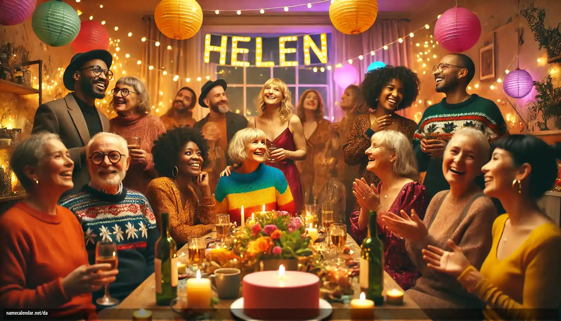 Fejring af navnedag og navn - Helen