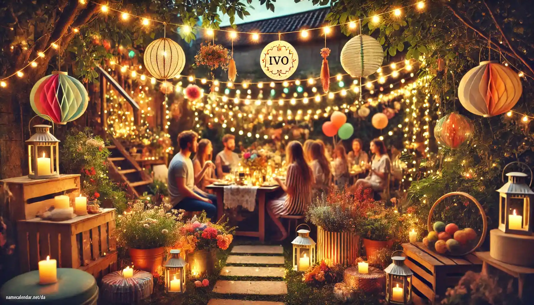 Fejring af navnedag og navn - Ivó