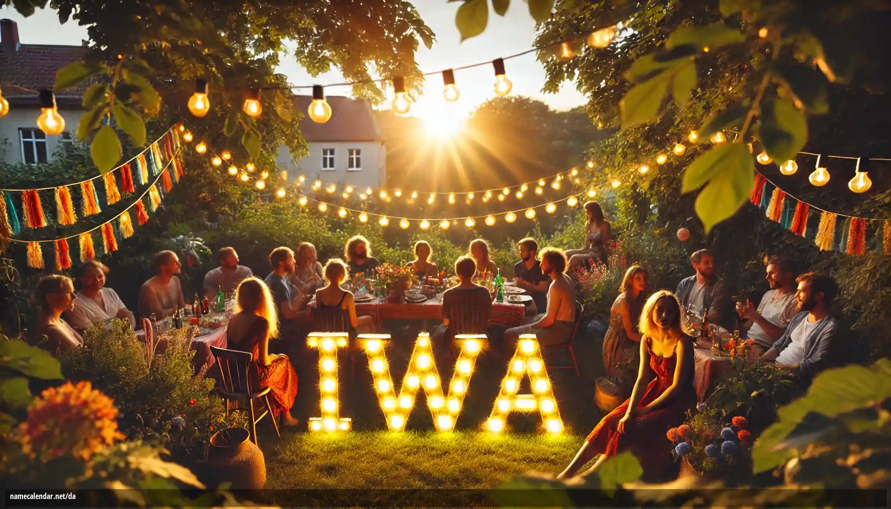 Fejring af navnedag og navn - Iwa