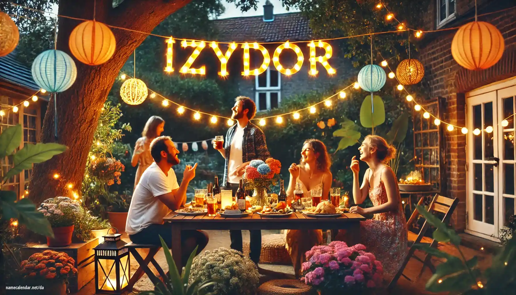 Fejring af navnedag og navn - Izydor