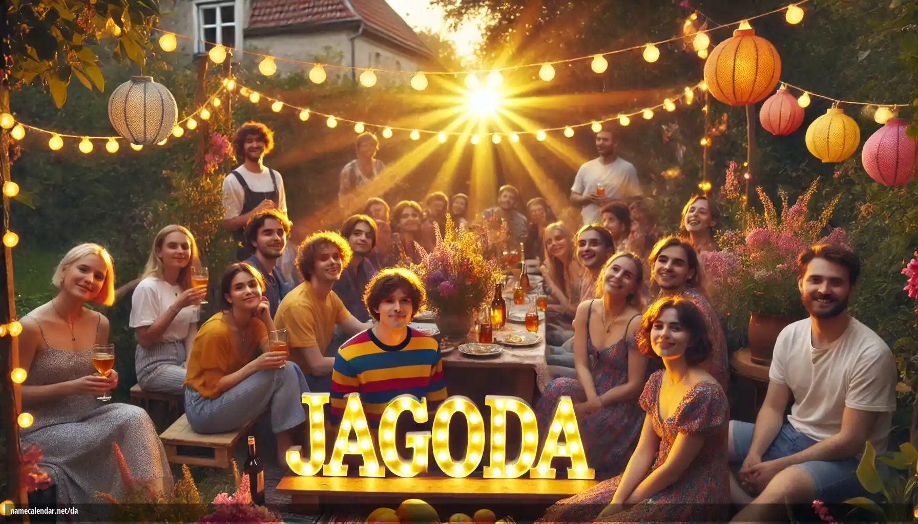 Fejring af navnedag og navn - Jagoda