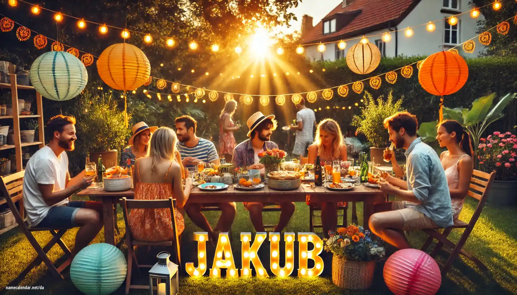 Fejring af navnedag og navn - Jakub