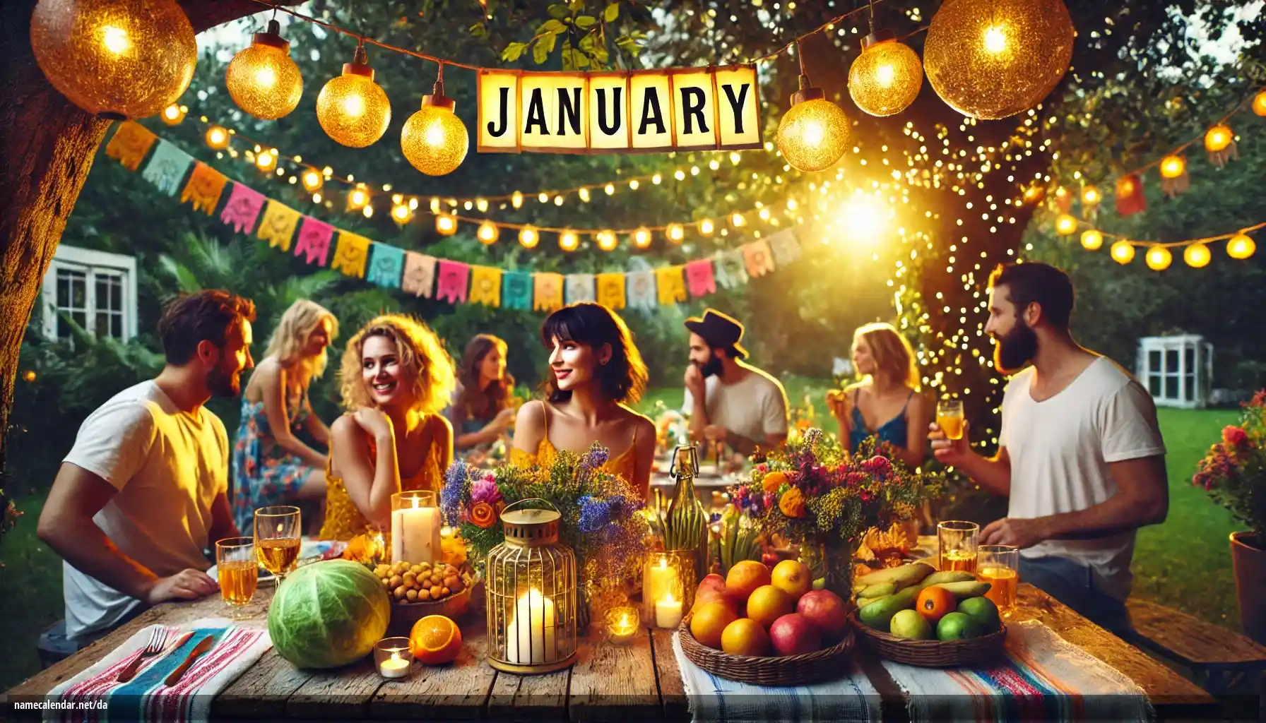 Fejring af navnedag og navn - January