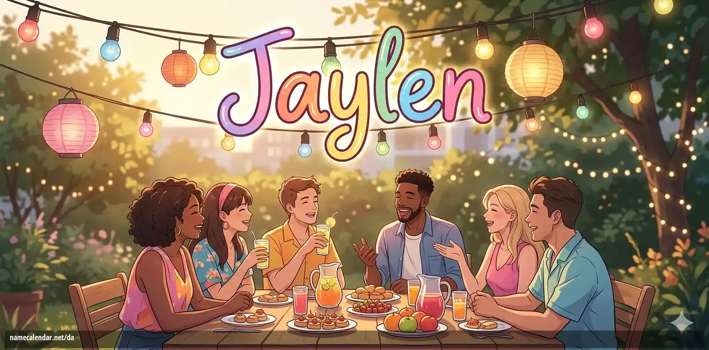 Fejring af navnedag og navn - Jaylen