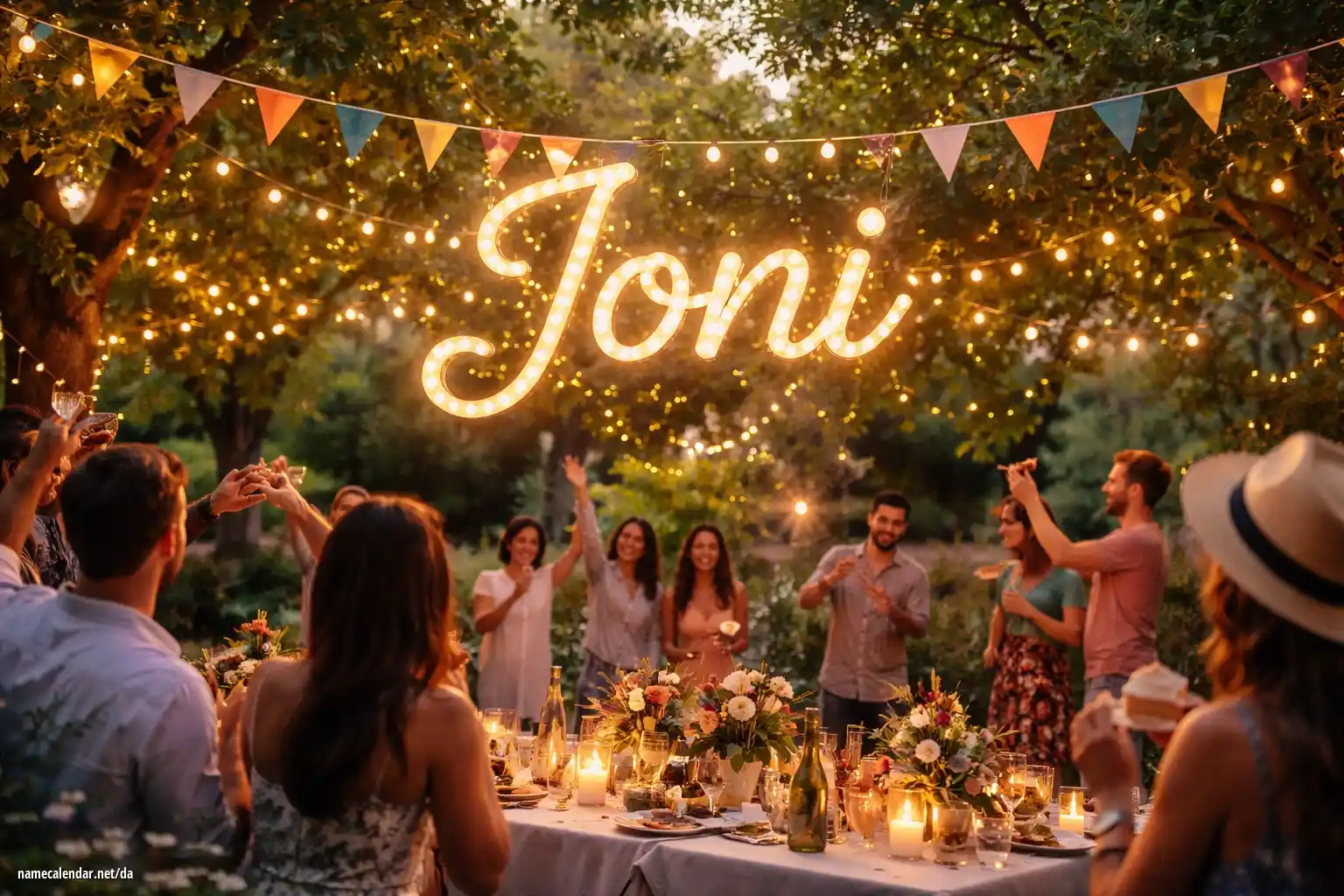 Fejring af navnedag og navn - Joni